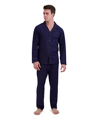 Hanes Men's Cotton Modal Knit Pajama, 2 Piece Set