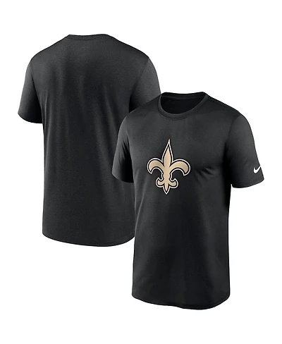 Men's Nike Black New Orleans Saints Legend Logo Performance T-shirt