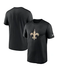 Men's Nike Black New Orleans Saints Legend Logo Performance T-shirt