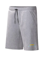 Men's Msx by Michael Strahan Heather Gray Los Angeles Chargers Trainer Shorts
