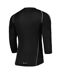 Men's adidas Black Chicago Fire 2023 Goalkeeper Long Sleeve Replica Jersey