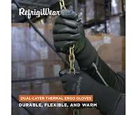 RefrigiWear Men's Dual-Layer Thermal Ergo Gloves