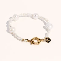 Joey Baby 18K Gold Plated Mixed Large & Small Freshwater Pearl