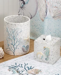 Avanti Coastal Terrazzo Stone Chips Resin Tissue Box Cover