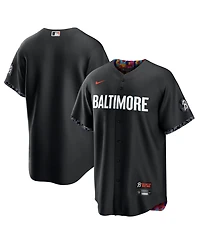 Men's Nike Black Baltimore Orioles 2023 City Connect Replica Jersey