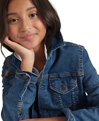 Polo Ralph Lauren Big Girls Lightweight Denim Trucker Jacket