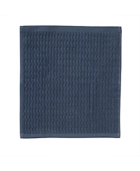 Skl Home Long Borough Turkish Cotton 4 Piece Washcloth Set, 12" x