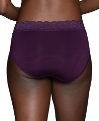 Vanity Fair Women's Flattering Lace Hi-Cut Panty Underwear 13280, extended sizes available