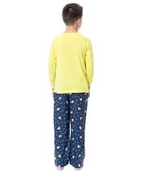 Despicable Me Boys Minions Sorry I Was Hungry Raglan Sleep 2PC Pajama Set