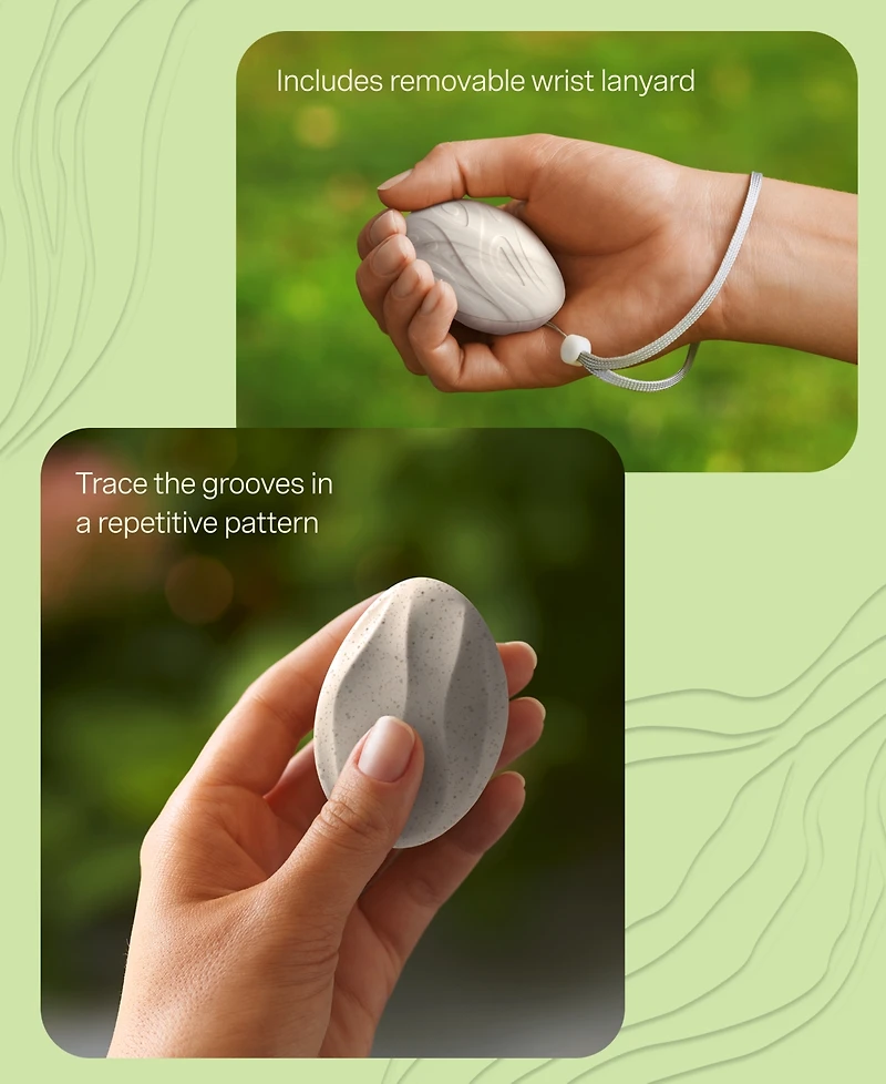 Lifelines Grounding Stones - Tactile Collection Plus Essential Oil Blend