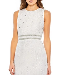 Mac Duggal Women's High Neck Dress