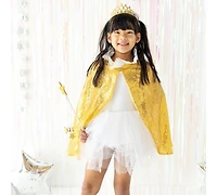 Sweet Wink Girls Gold Sequin Cape