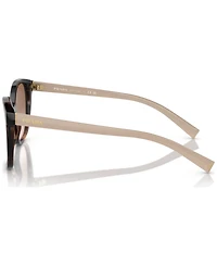 Prada Low Bridge Square Women's Sunglasses, Pr 22ZSF
