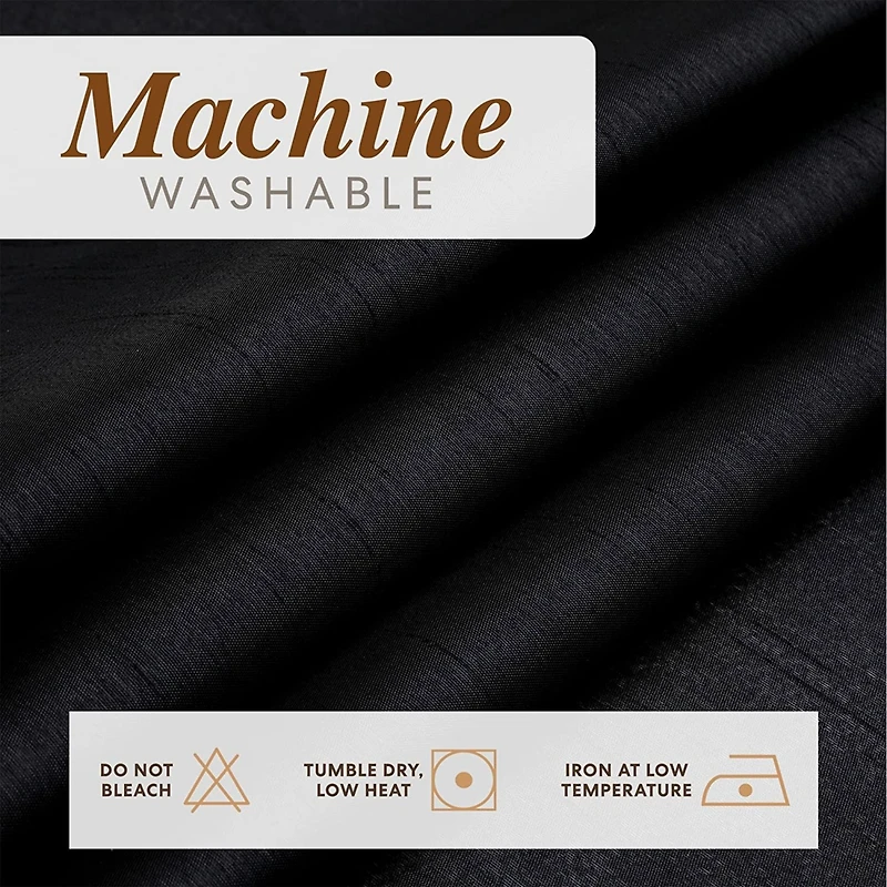 Kate Aurora Artisan Lightweight Transparent Faux Silk Sheer Grommet Single Curtain Panel