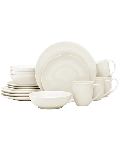 Noritake Colorwave Coupe Naked 16 Pc. Dinnerware Set, Service for 4