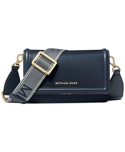 Michael Kors Logo Small Nylon Crossbody with Webbing Strap