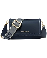 Michael Kors Logo Small Nylon Crossbody with Webbing Strap