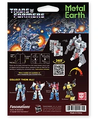 Fascinations Metal Earth 3D Metal Model Kit Transformers Color Megatron