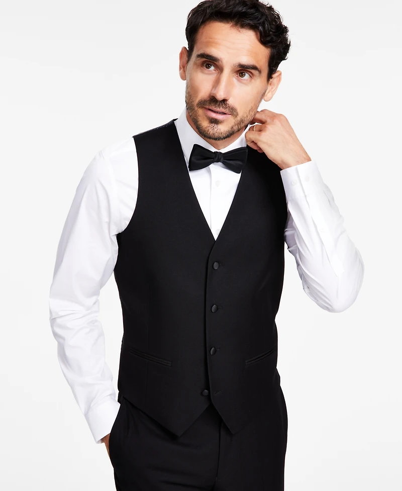 Alfani Men's Slim-Fit Stretch Tuxedo Vest, Created for Macy's