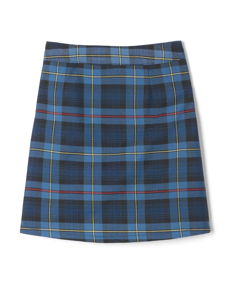French Toast Little Girls Adjustable Waist Plaid Two-Tab Scooter Skirt