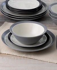 Noritake Colorwave Curve Mixed 16-Pc. Dinnerware Set, Service for 4