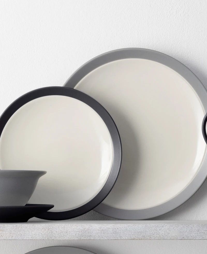 Noritake Colorwave Curve Mixed 16-Pc. Dinnerware Set, Service for 4