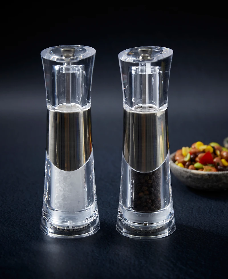Cole & Mason 2 Piece Salt and Pepper Mill Bobbi Gift Set