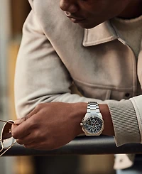 Citizen Eco-Drive Men's Chronograph Promaster Skyhawk Stainless Steel Bracelet Watch 46mm