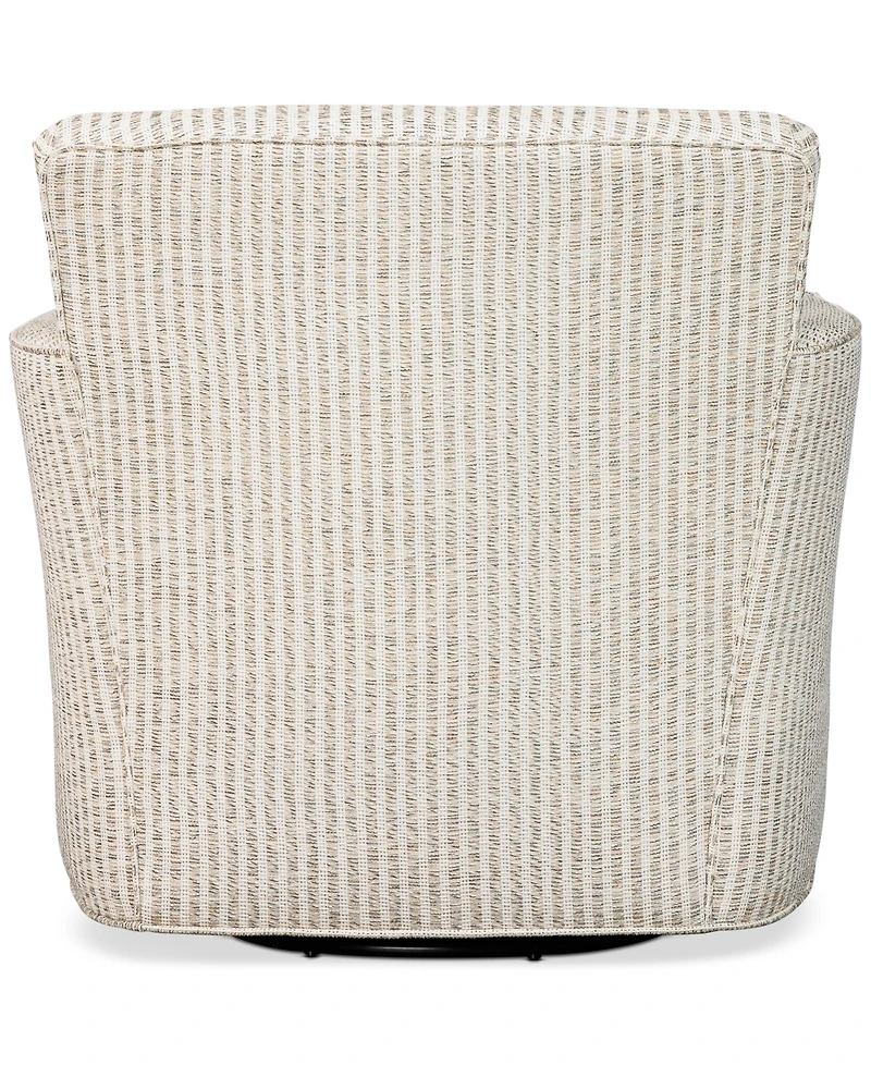 Jalia Fabric Swivel Chair, Created for Macy's