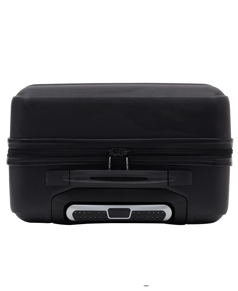 Travelers Club Skyline Collection 20" Rolling Carry-On with 360 Degree 4-Wheel System