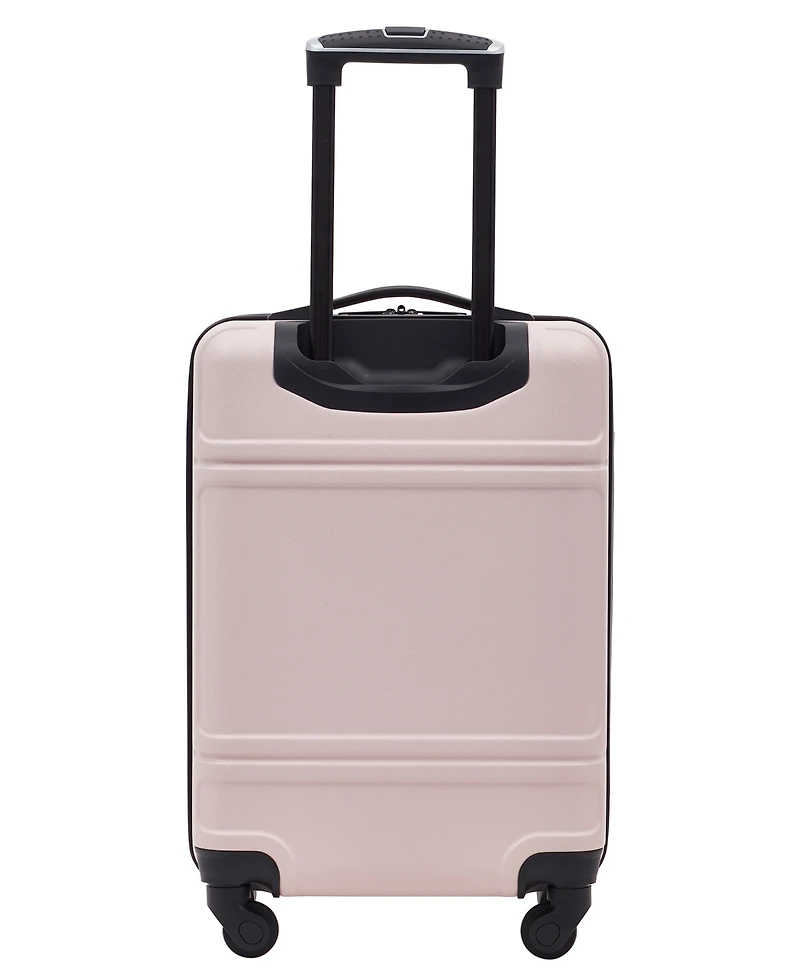 Travelers Club Skyline Collection 20" Rolling Carry-On with 360 Degree 4-Wheel System