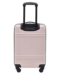 Travelers Club Skyline Collection 20" Rolling Carry-On with 360 Degree 4-Wheel System