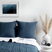 French Linen 3pc Quilt & Sham Set