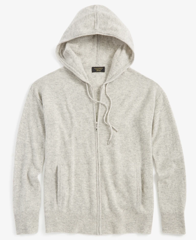 Charter Club Petite 100% Cashmere Zip Hoodie, Created for Macy's