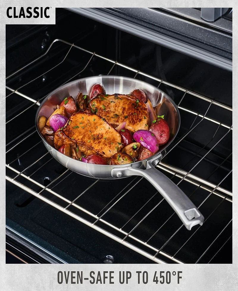 Calphalon Classic Stainless Steel 3.5 Qt. Covered Saucepan