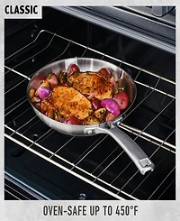 Calphalon Classic Stainless Steel 3.5 Qt. Covered Saucepan