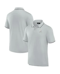 Men's Fanatics Signature Gray Cleveland Browns Pique Polo Shirt