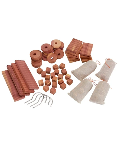 Household Essentials 56 Piece Cedar Fresh Variety Pack with Cedar Sachets
