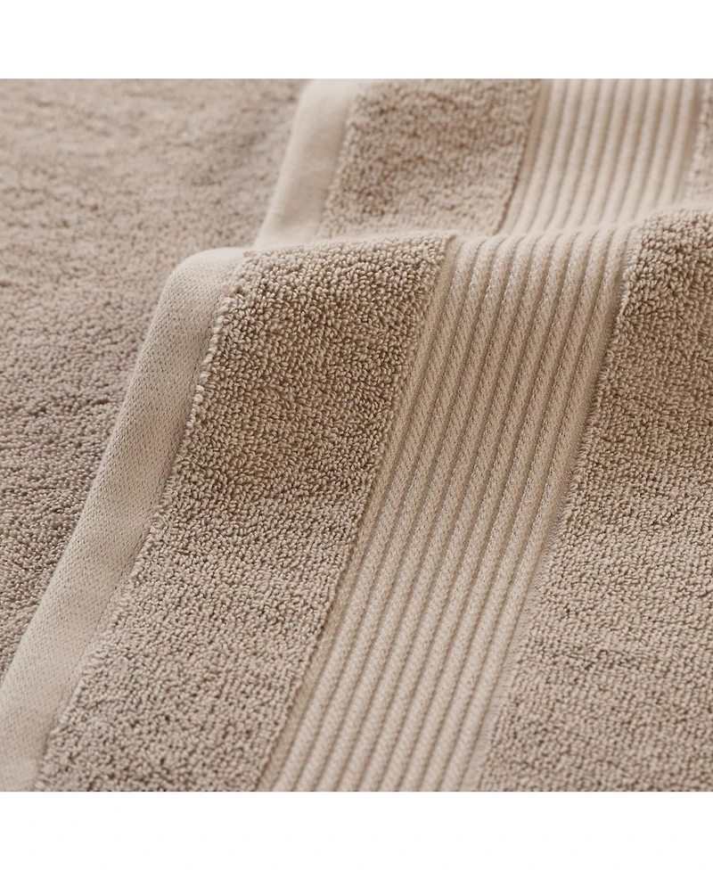 Arkwright Home Host and Hand Towels (6 Pack), Solid Color Options, 16x28 in, Double Stitched Edges, 600 Gsm, Soft Ringspun Cotton, Stylish Stripe