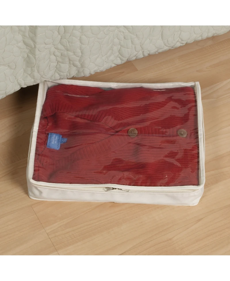 Household Essentials Lightweight Canvas Sweater Bag 2 Pack