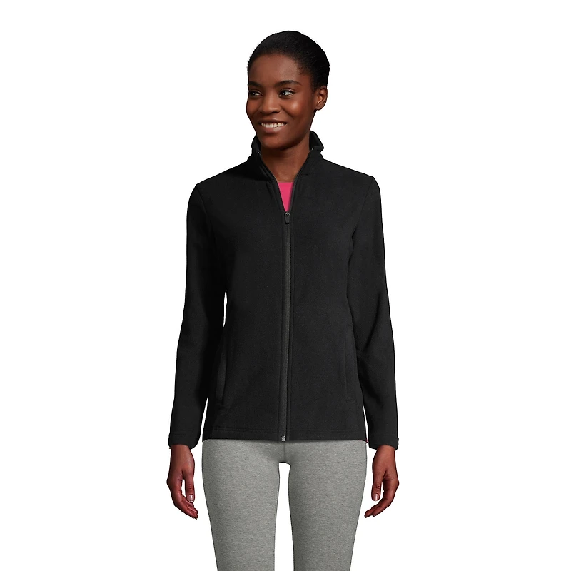 Lands' End Women's Tall Anyweather Fleece Full Zip Jacket