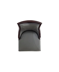 Manhattan Comfort Emperor Leatherette Upholstered Barstool