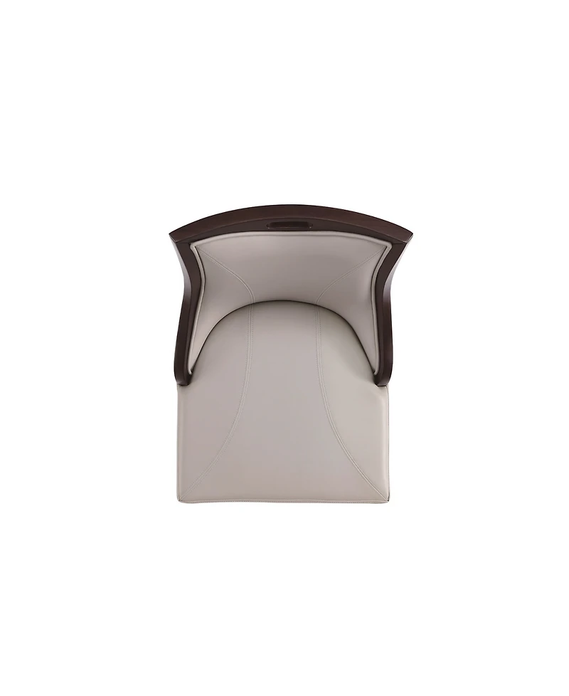 Manhattan Comfort Emperor Leatherette Upholstered Barstool