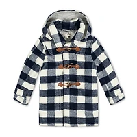 Hope & Henry Boys Toggle Duffle Coat with Detachable Hood
