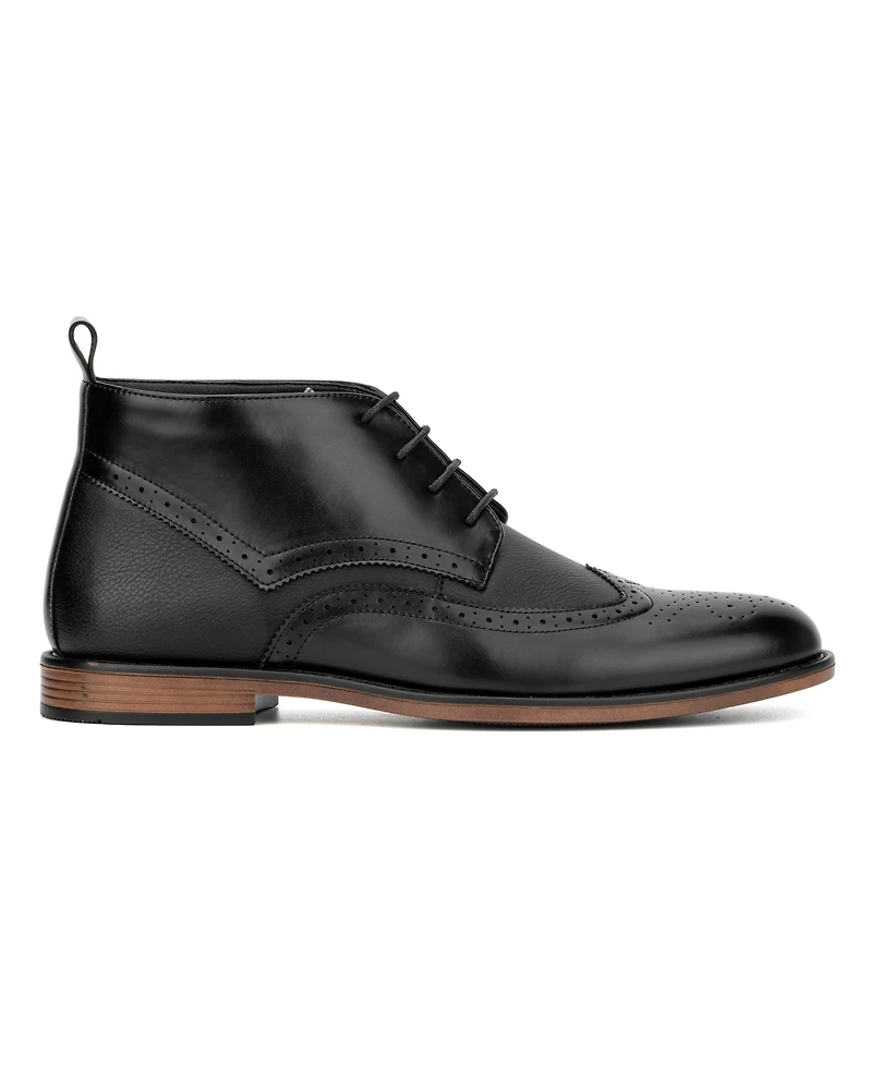 New York & Company Men's Faux Leather Luciano Boots