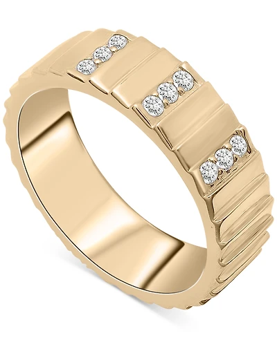 Audrey by Aurate Diamond Infinity Band (1/6 ct. t.w.) in Gold Vermeil, Created for Macy's