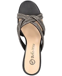 Bella Vita Women's Carmen Heeled Slip On Sandals