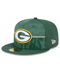 Men's New Era Green Green Bay Packers 2023 Nfl Training Camp 59FIFTY Fitted Hat