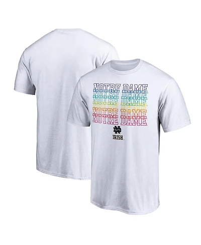 Men's Fanatics White Notre Dame Fighting Irish City Pride T-shirt