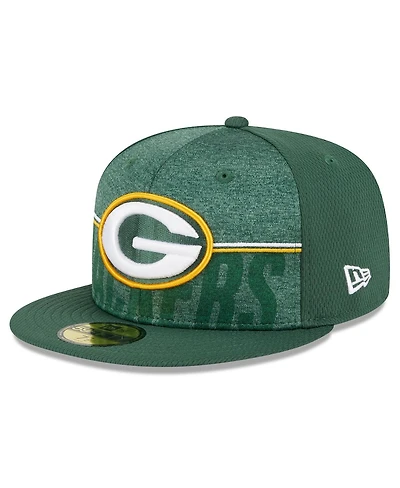 Men's New Era Green Green Bay Packers 2023 Nfl Training Camp 59FIFTY Fitted Hat